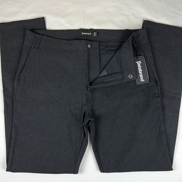 Betabrand New Men 38X34 Travel High Performance Security Pockets Pant - Picture 5 of 11